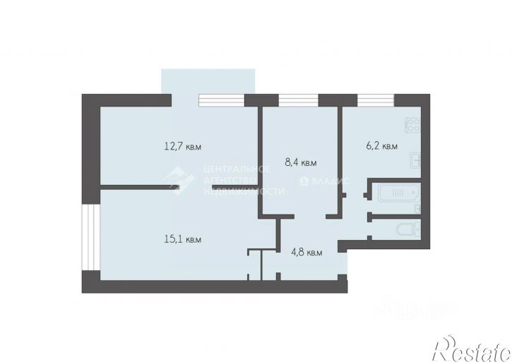 3-комн квартира ул 4-я Линия, 65,  д. 65