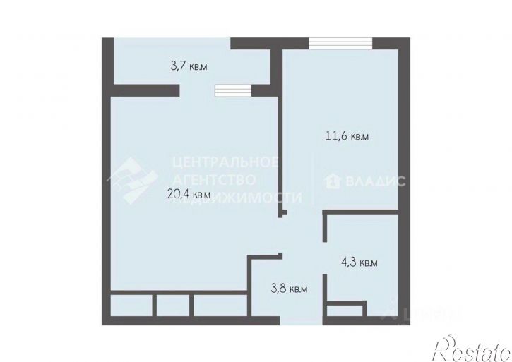 1-комн квартира Быстрецкая улица, 22 к1,  д. 22 к1