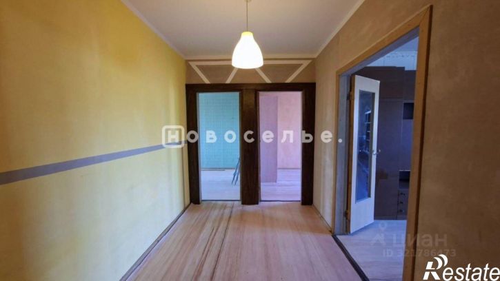 3-комн квартира улица Новосёлов, 19 к1,  д. 19 к1