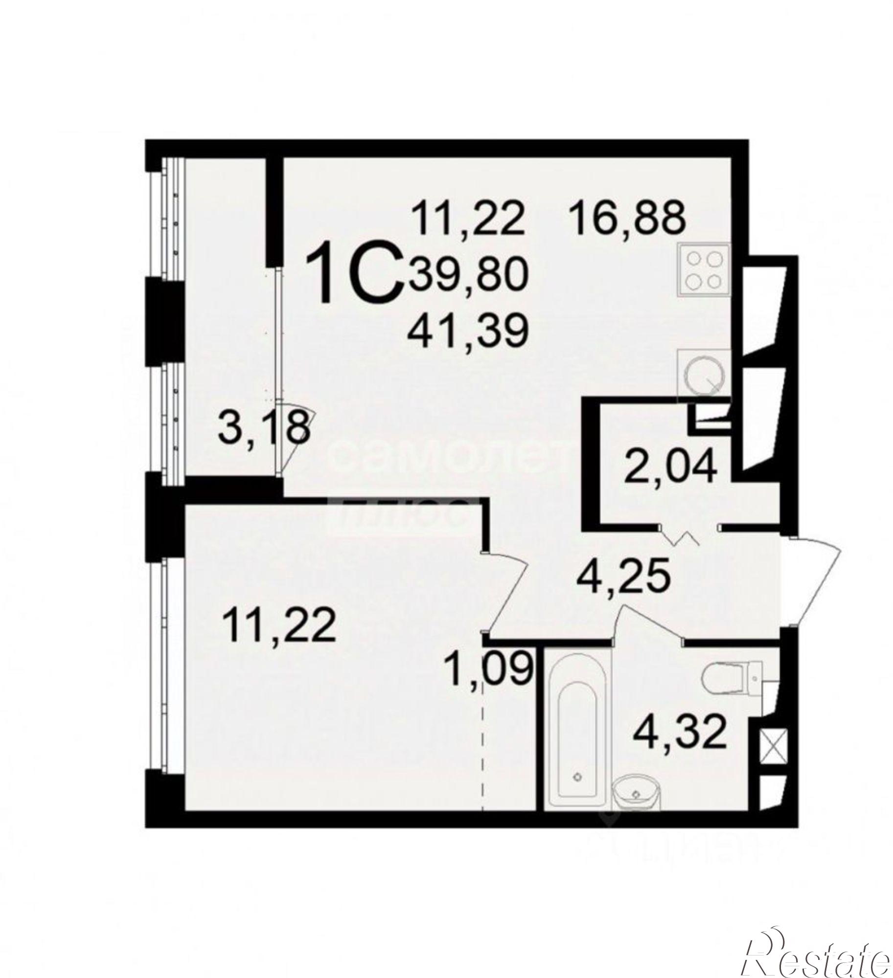 Купить квартиру за 5 300 000 рублей на ул Чкалова, 21