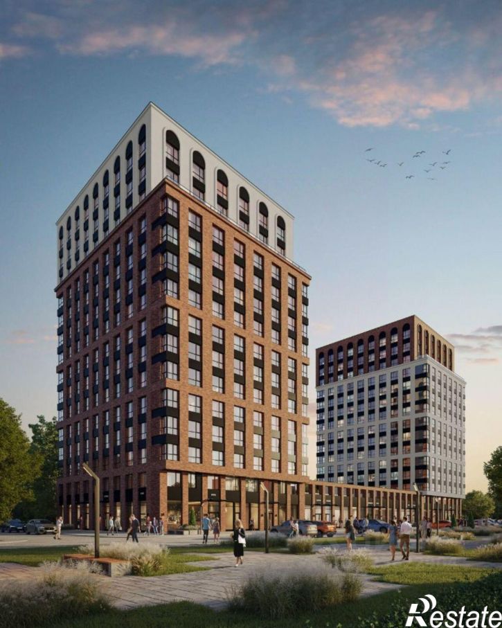 1-комн квартира в новом доме ул Бирюзова, 21 2 стр 3,  д. 21 2 стр 3,  к. 2 стр 3