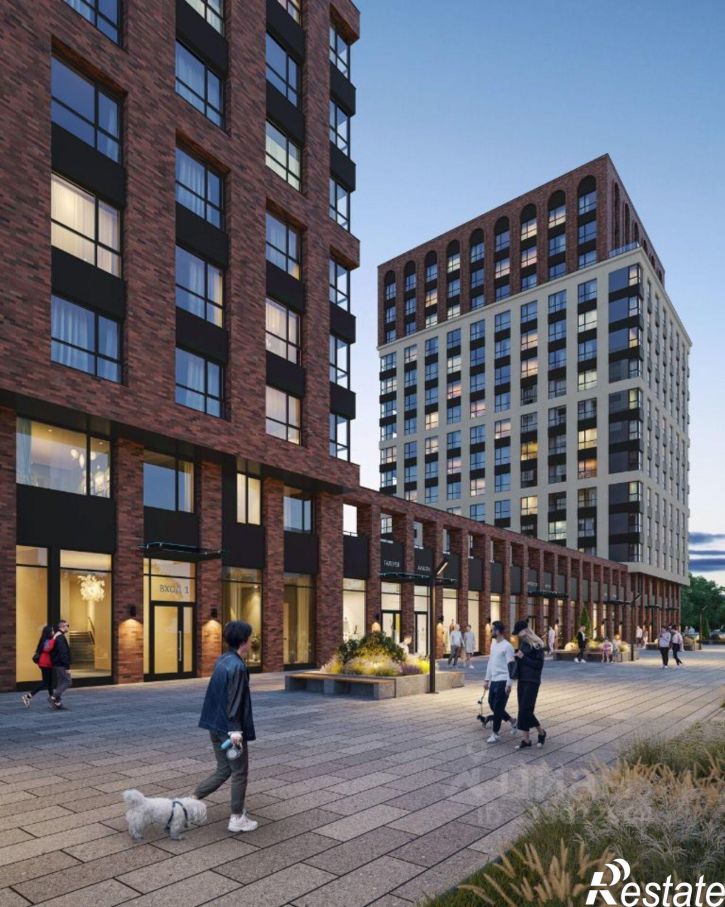 1-комн квартира в новом доме ул Бирюзова, 21 2 стр 3,  д. 21 2 стр 3,  к. 2 стр 3