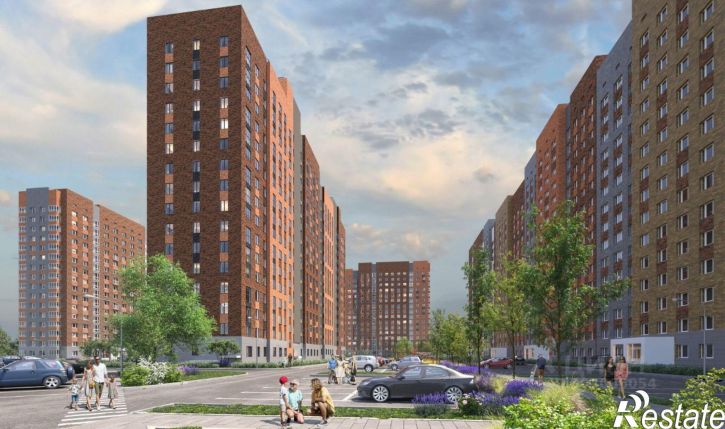 1-комн квартира в новом доме жилой комплекс Бирюзова Парк