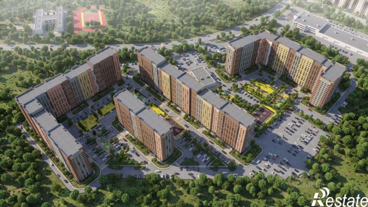 1-комн квартира в новом доме жилой комплекс Бирюзова Парк