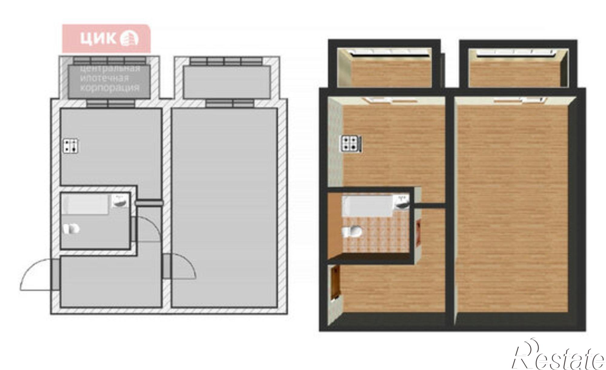 Купить квартиру за 3 650 000 рублей на улица Зубковой, 30