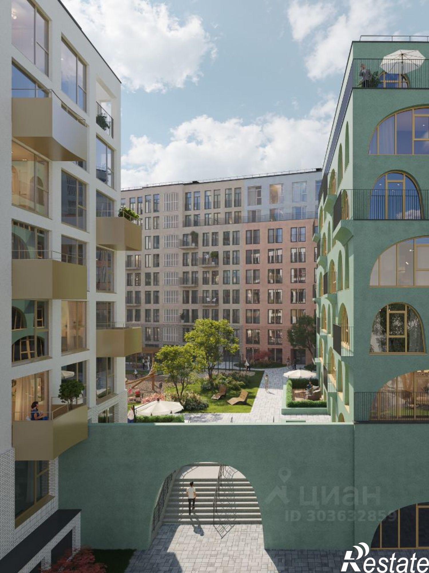 Купить квартиру за 8 539 440 рублей на ул Грибоедова, 1