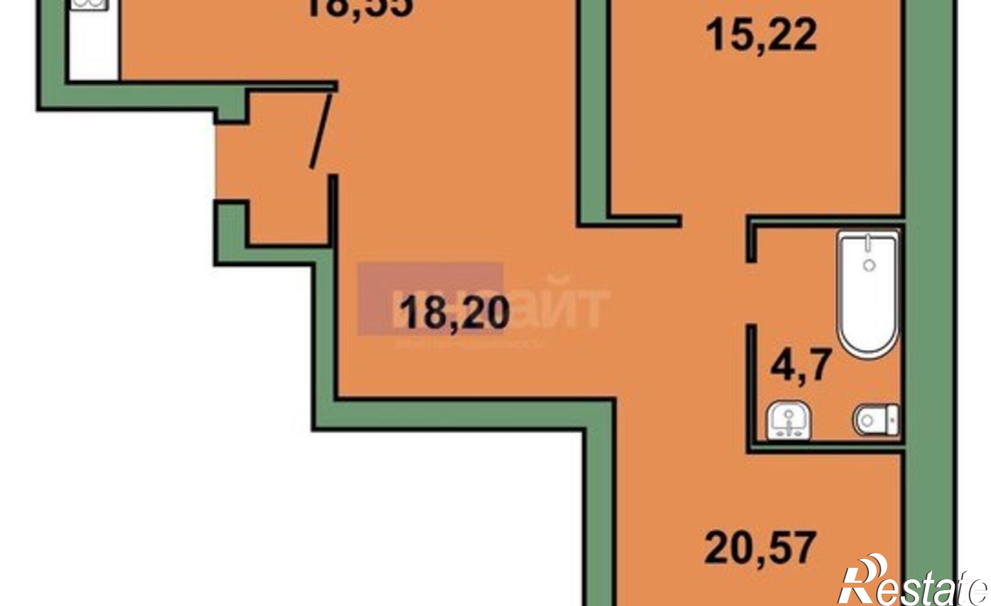 Купить квартиру за 11 500 000 рублей на Затинная улица, 8 к1