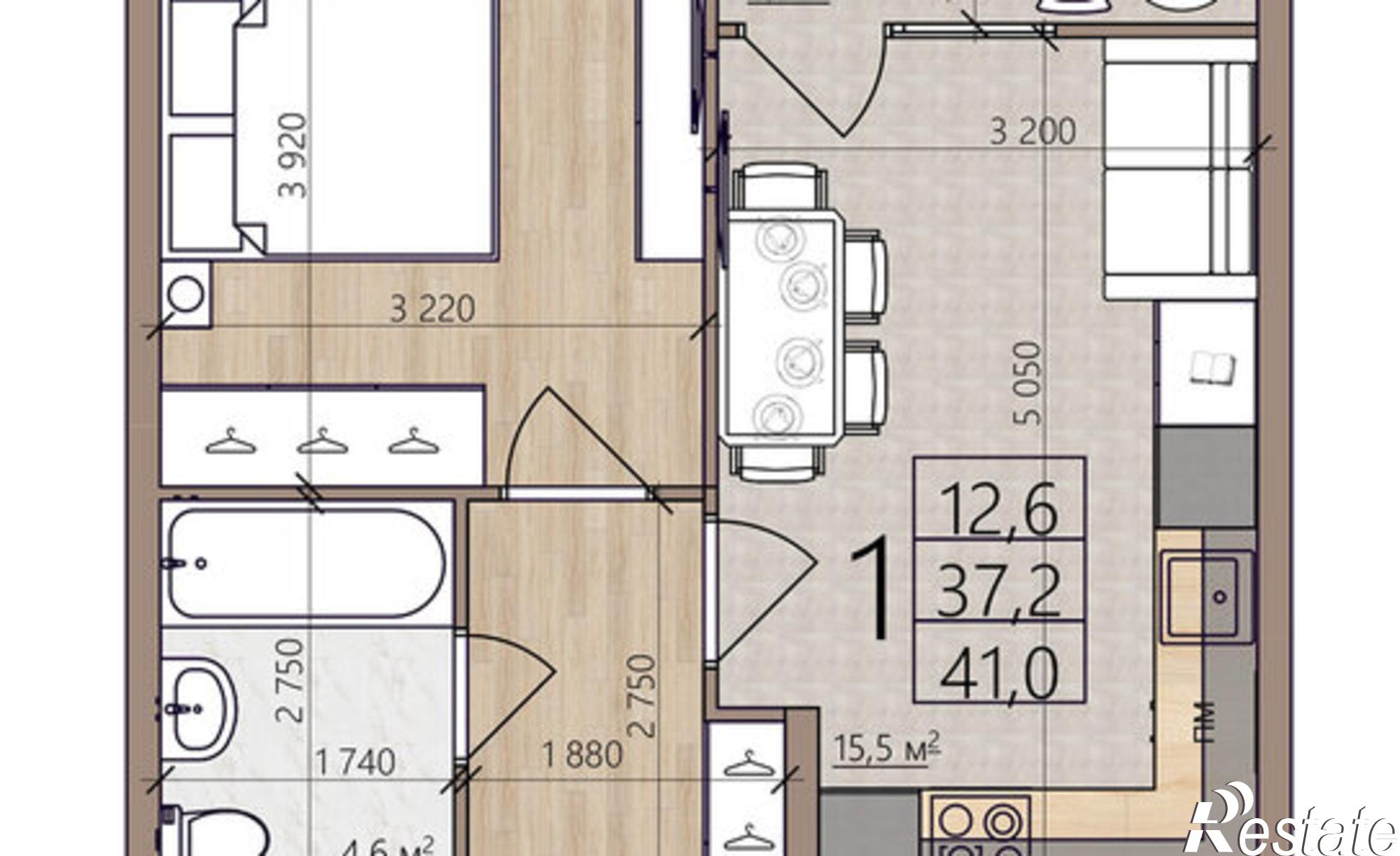Купить квартиру за 7 702 700 рублей на поселок Шпалозавода, 13