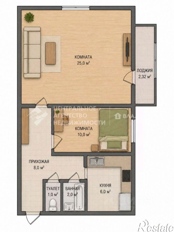 2-комн квартира ул Черновицкая, 28,  д. 28