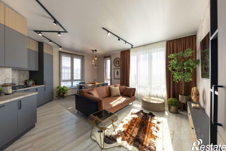 3-комн квартира в новом доме Брестская улица, 7