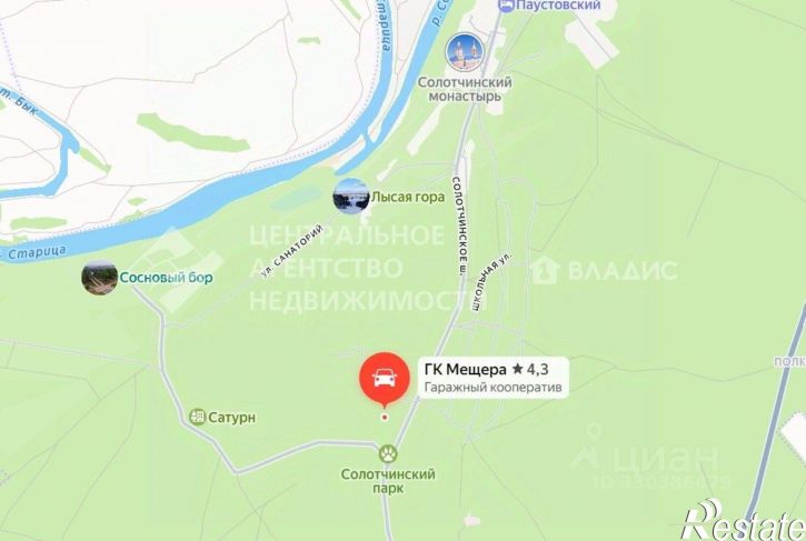 Гараж/парковка ул Мещерская, 2б,  д. 2б