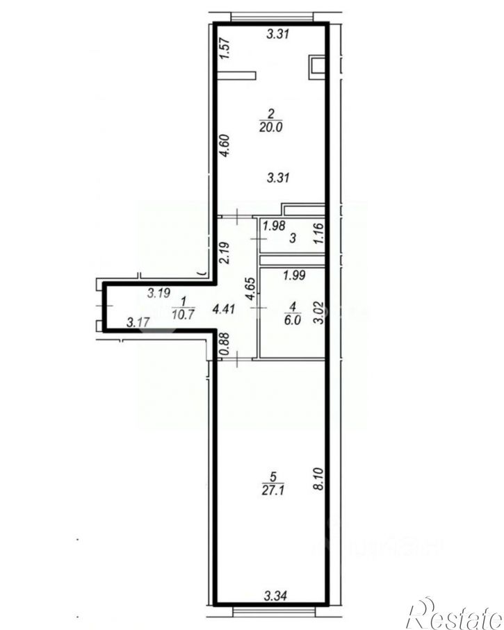1-комн квартира Татарская улица, 13 к1,  д. 13 к1