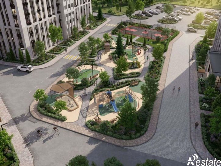 2-комн квартира в новом доме микрорайон Олимпийский Городок