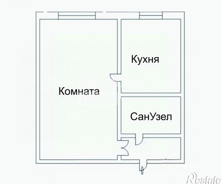 1-комн квартира пл Попова, 6,  д. 6
