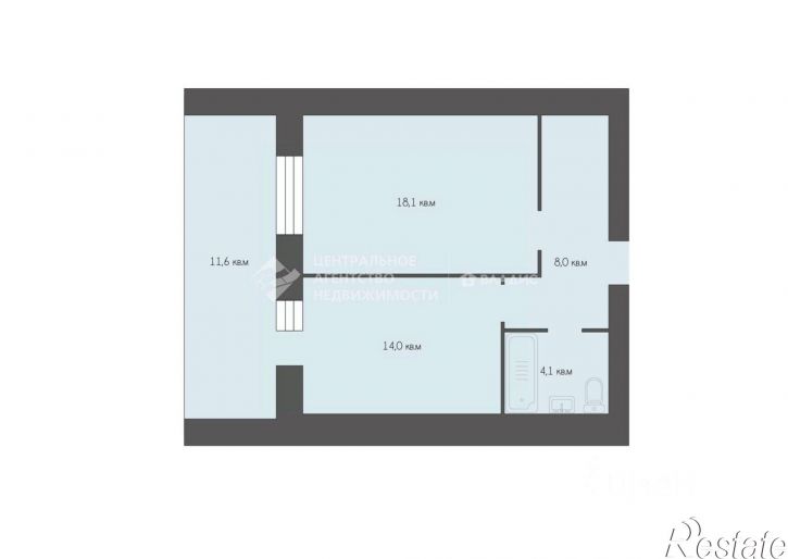 1-комн квартира Шереметьевская улица, 6 к2,  д. 6 к2
