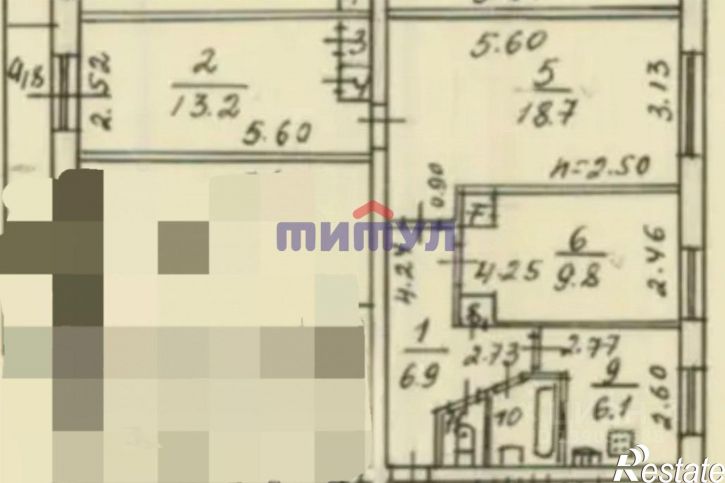3-комн квартира улица Чкалова, 10,  д. 10