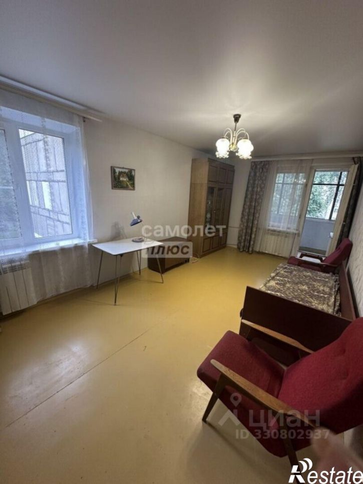 1-комн квартира ул Пушкина, 39 1,  д. 39 1,  к. 1