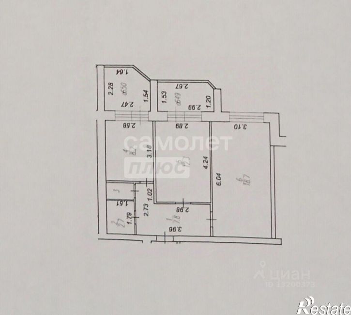 2-комн квартира улица Зубковой, 27 к2,  д. 27 к2