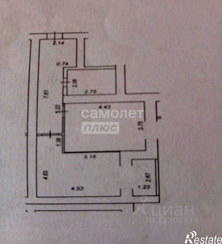 1-комн квартира улица Зубковой, 27 к2,  д. 27 к2