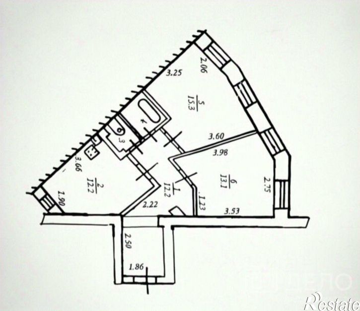 2-комн квартира поселок Мехзавода, 35,  д. 35