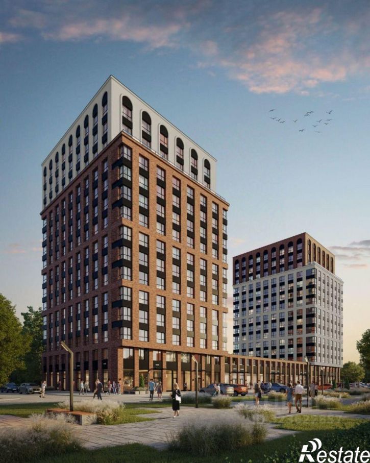 3-комн квартира в новом доме ул Бирюзова, 21 2 стр 3,  д. 21 2 стр 3,  к. 2 стр 3