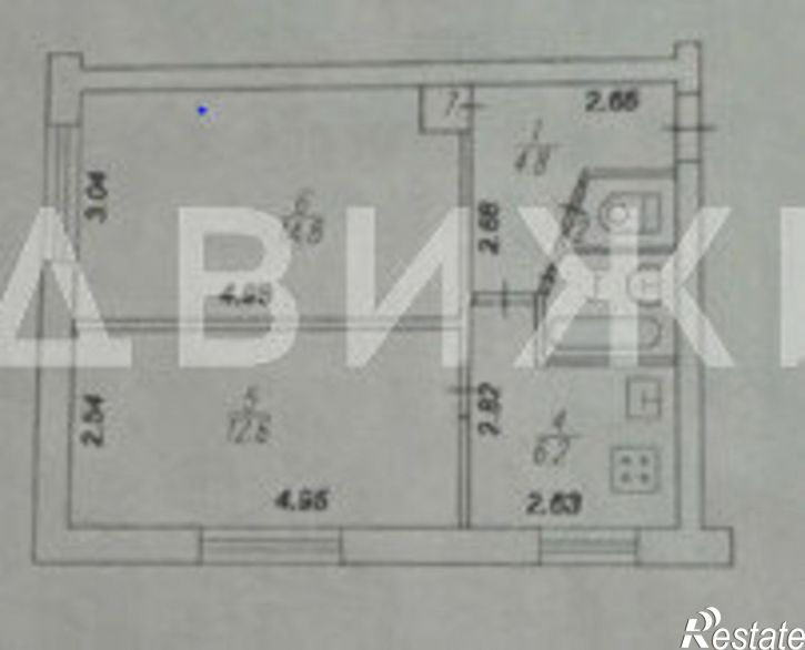 2-комн квартира улица Типанова, 16,  д. 16