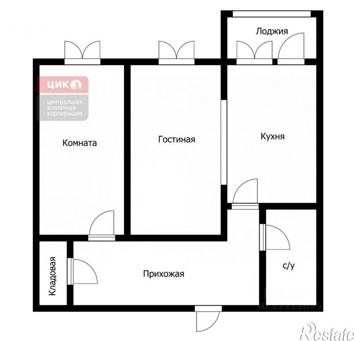 2-комн квартира ул Октябрьская, 65,  д. 65