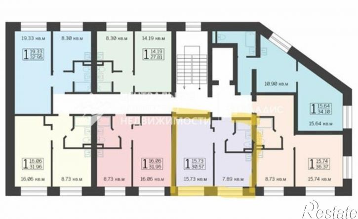 1-комн квартира ул Владимирская, 95 11,  д. 95 11,  к. 11