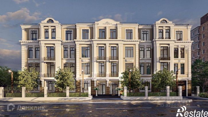 3-комн квартира в новом доме ул Вознесенская, 34,  д. 34