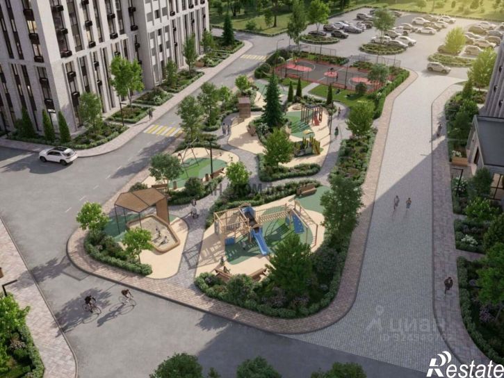 2-комн квартира в новом доме микрорайон Олимпийский Городок