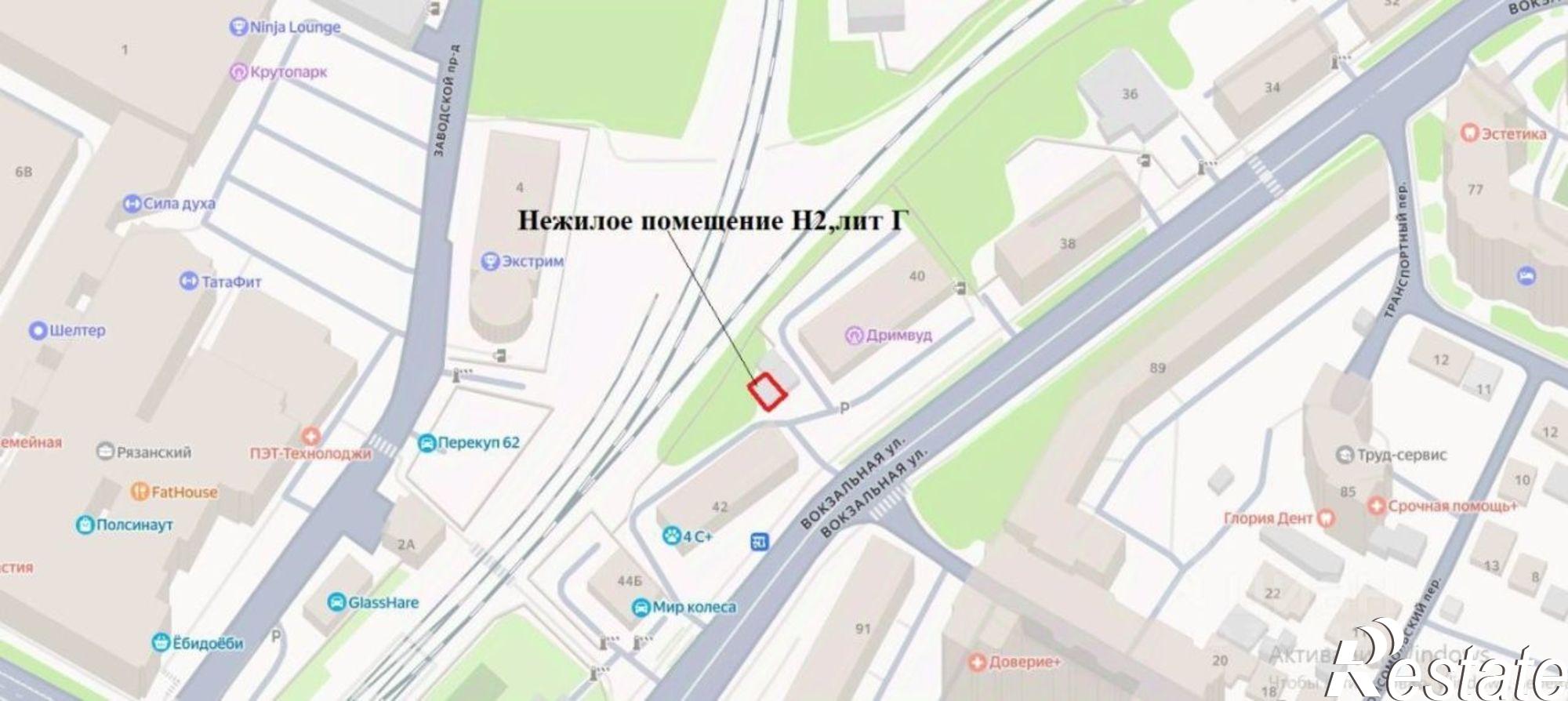 Купить гараж, место в паркинге за 1 113 570 рублей на ул Вокзальная, 40