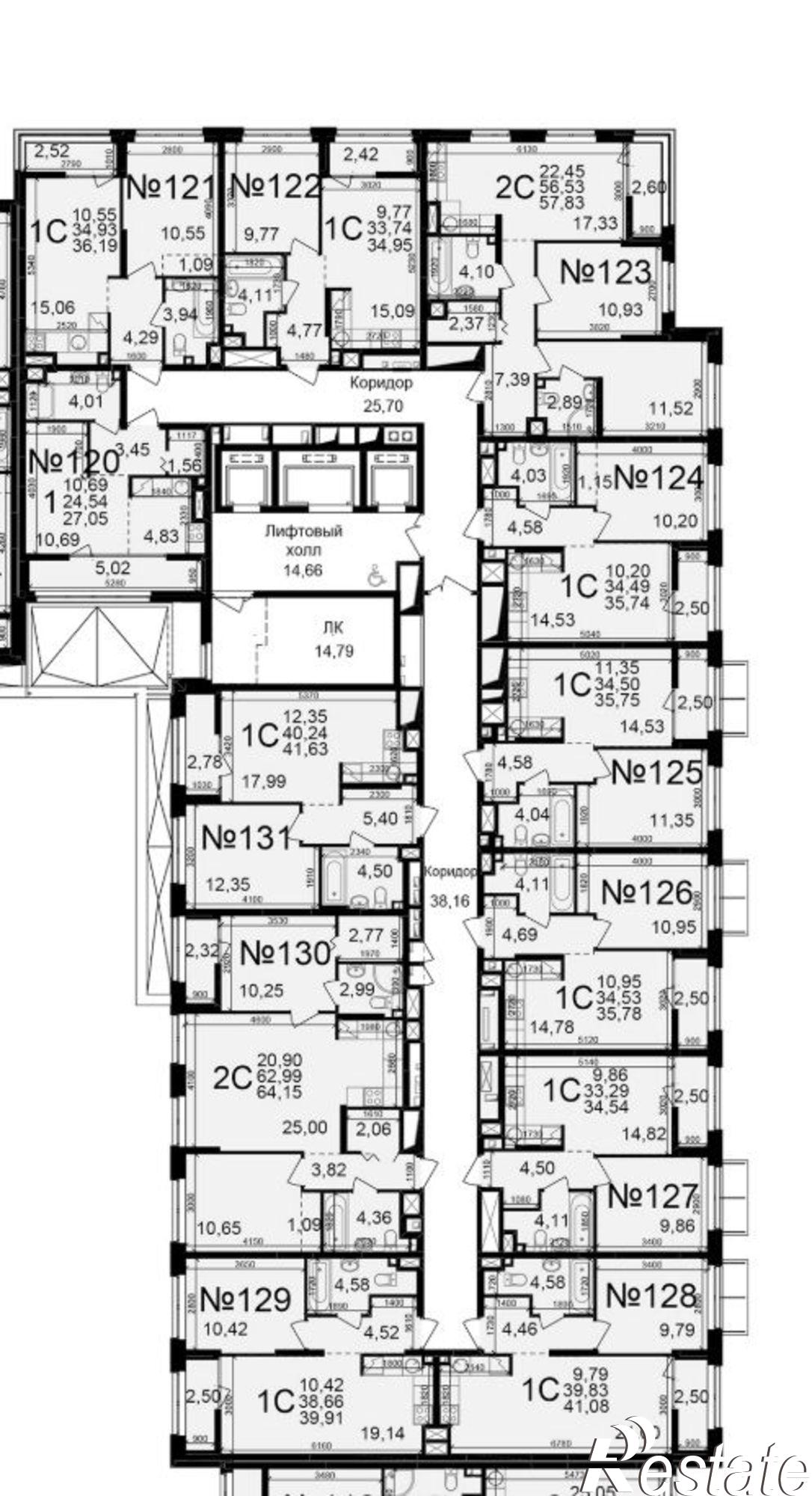 Купить квартиру за 4 823 100 рублей на ул Чкалова, 23 1