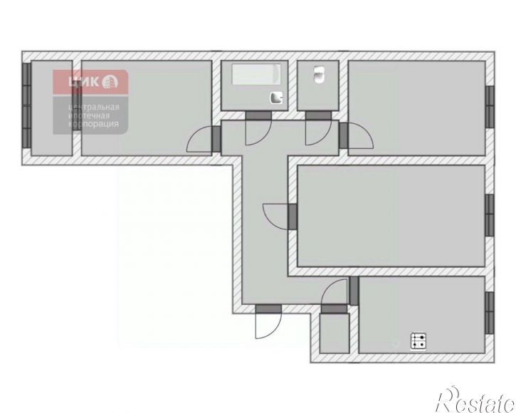 3-комн квартира ул Радиозаводская, 11/27,  д. 11/27