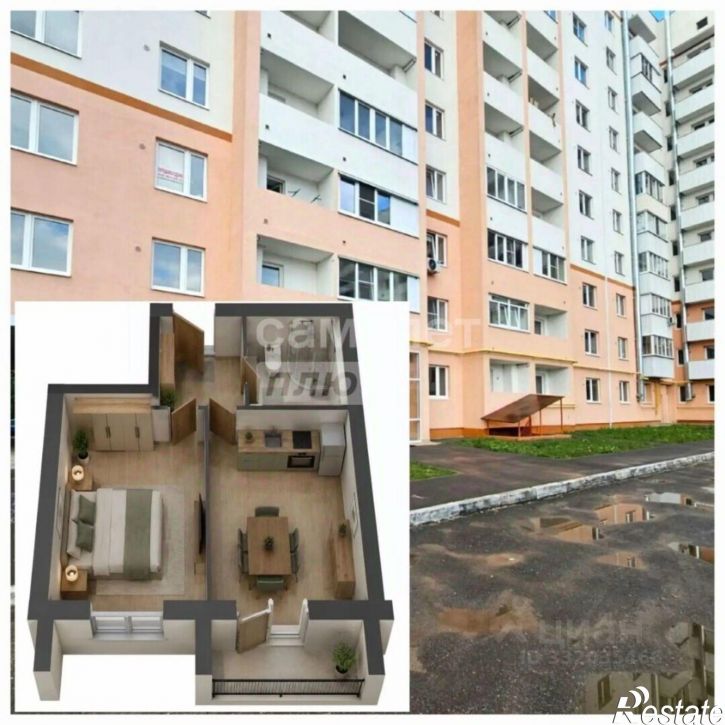 1-комн квартира Михайловское шоссе, 234 1,  д. 234 1,  к. 1