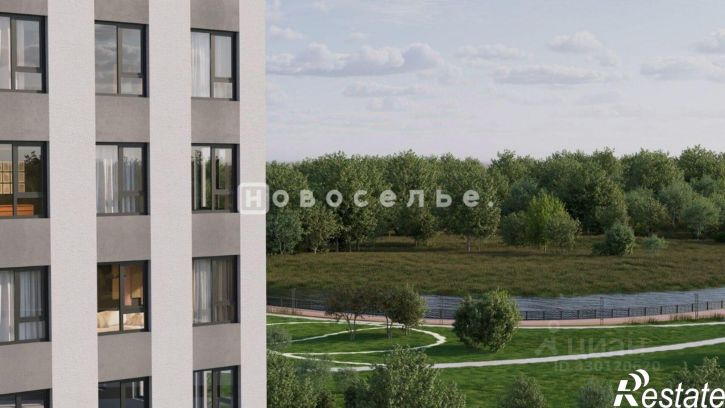 1-комн квартира в новом доме город Рязань