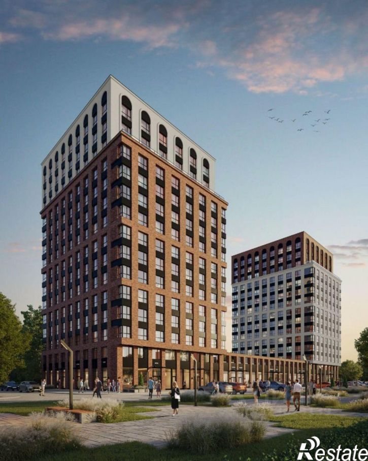 2-комн квартира в новом доме ул Бирюзова, 21 2 стр 3,  д. 21 2 стр 3,  к. 2 стр 3