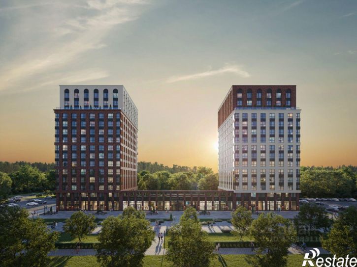 2-комн квартира в новом доме ул Бирюзова, 21 2 стр 3,  д. 21 2 стр 3,  к. 2 стр 3