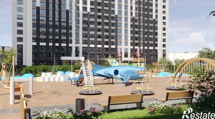 1-комн квартира в новом доме район Мервино, территория Метропарк