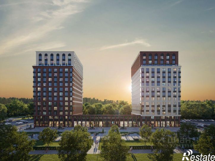 2-комн квартира в новом доме ул Бирюзова, 21 2 стр 3,  д. 21 2 стр 3,  к. 2 стр 3