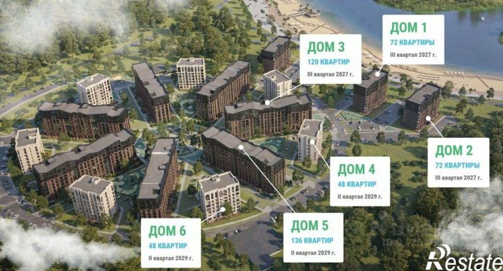1-комн квартира в новом доме район Борки, посёлок Шпалозавода
