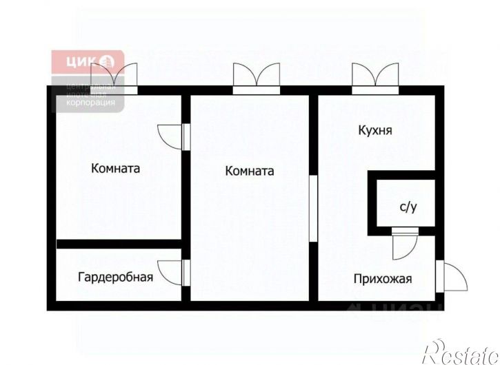 2-комн квартира Рязань г., Московский