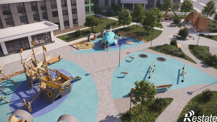 1-комн квартира в новом доме микрорайон Олимпийский городок