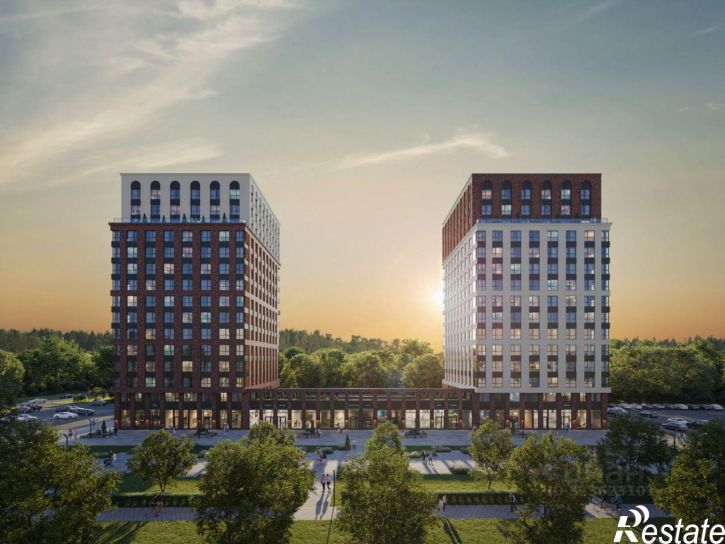 1-комн квартира в новом доме ул Бирюзова, 21 2 стр 3,  д. 21 2 стр 3,  к. 2 стр 3