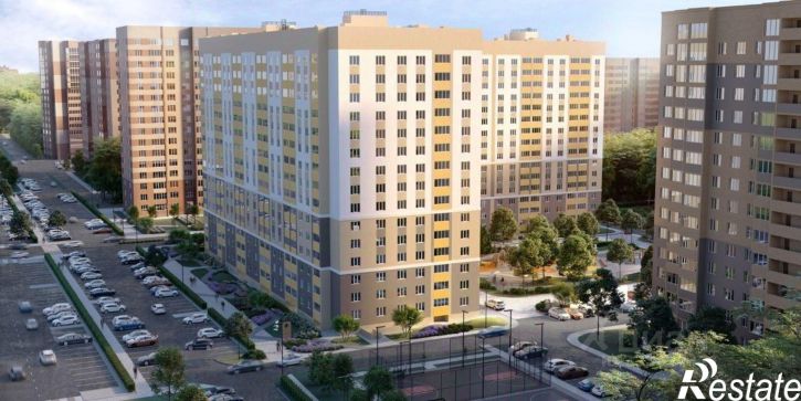 1-комн квартира в новом доме улица Княжье Поле, 16 к1,  д. 16 к1