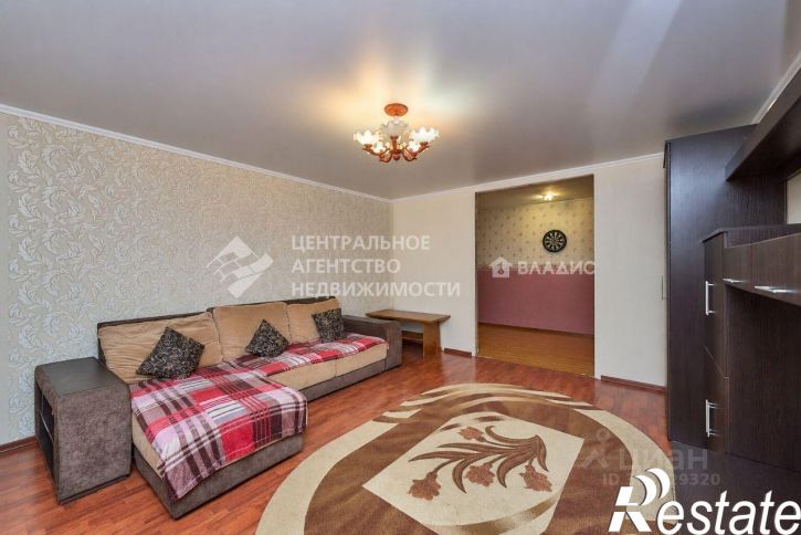 3-комн квартира улица Белякова, 34,  д. 34