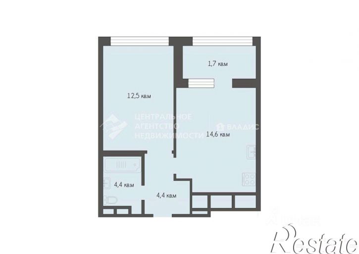 1-комн квартира Михайловское шоссе, 250 к6,  д. 250 к6