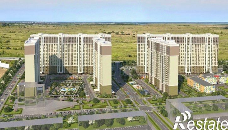 1-комн квартира в новом доме Муромское шоссе