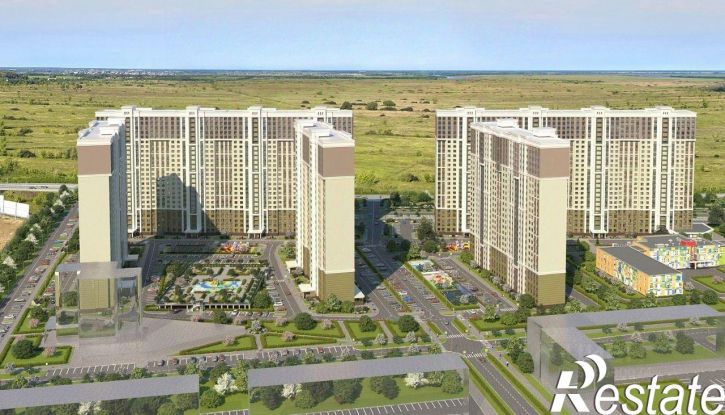 1-комн квартира в новом доме Муромское шоссе