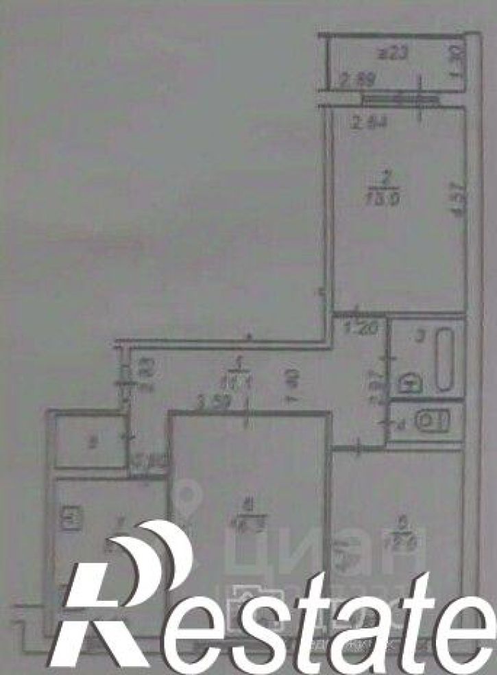 3-комн квартира Комбайновая улица, 13 к2,  д. 13 к2